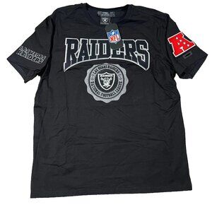 Pro Standard Mens Large Black NFL Las Vegas Raiders Short Sleeve T-Shirt NWT